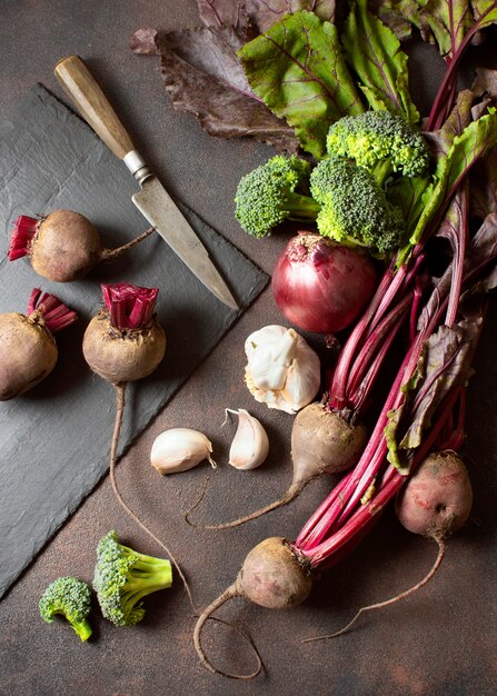 Healthy veggies for winter food