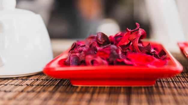 Heap of flower petals