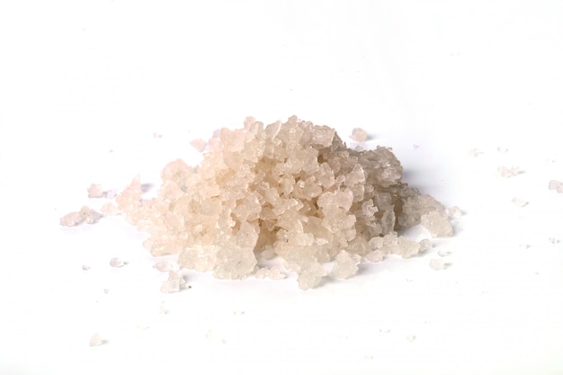 Heap of sea salt