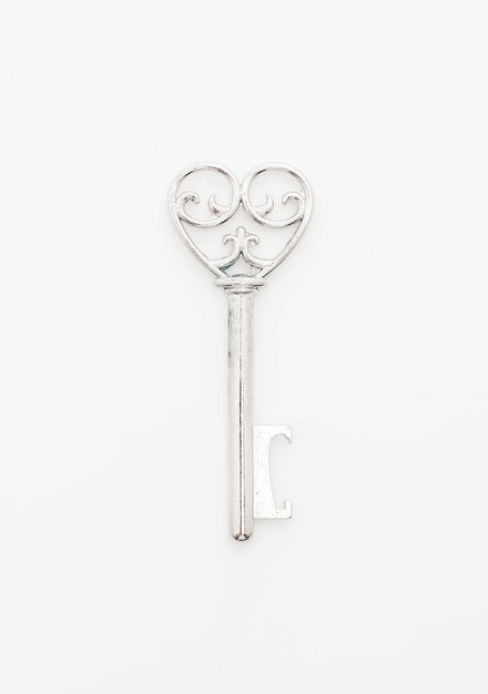 Heart Shaped Key Love Concept