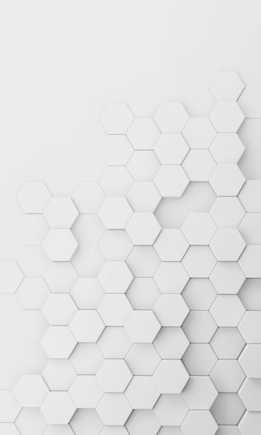 Free Photo hex background for networking