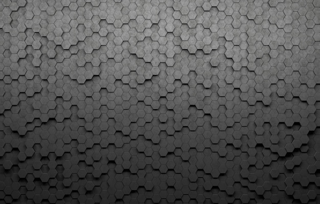 Free photo hexagon wall background