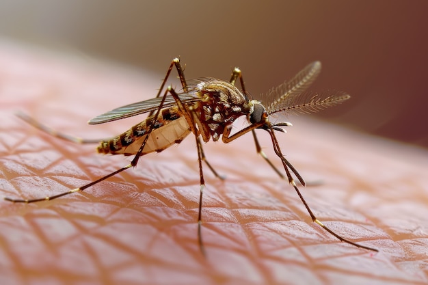 Free Photo highly detailed mosquito