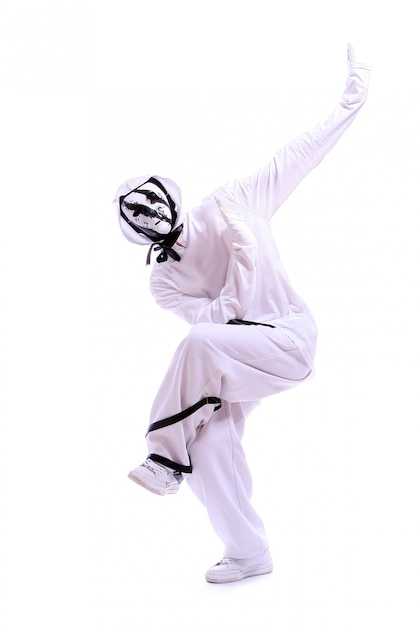 Free photo hip hop dancer in dance