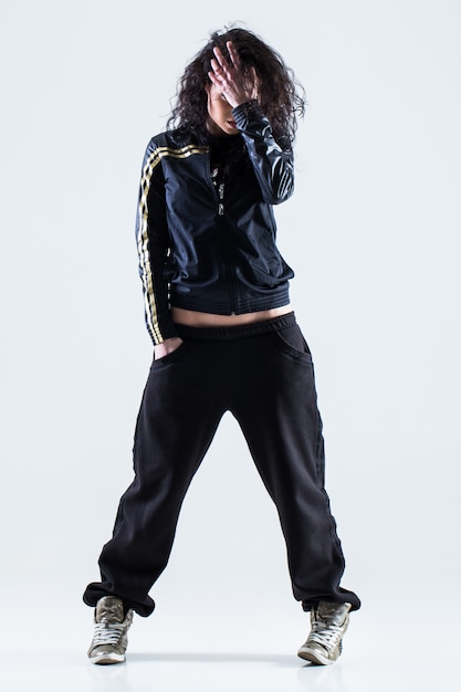 Free photo hip-hop dancer