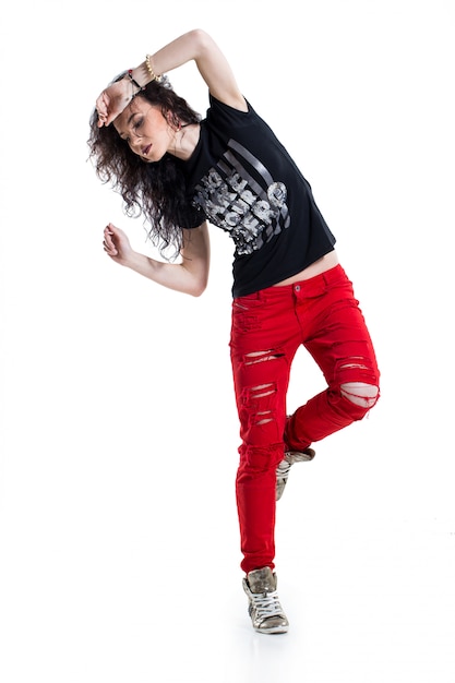 Free photo hip-hop dancer