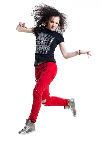 Free photo hip-hop dancer