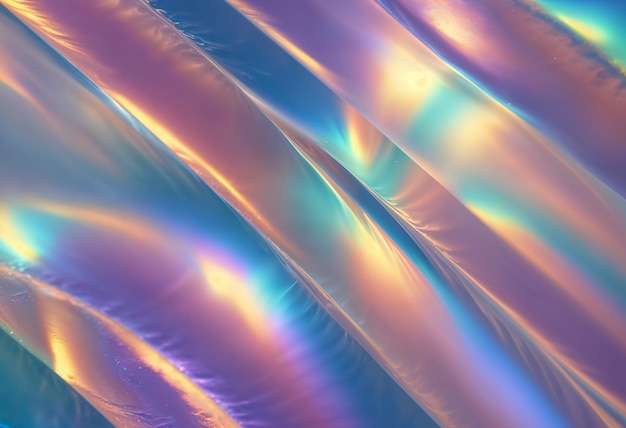 Holographic rainbow background