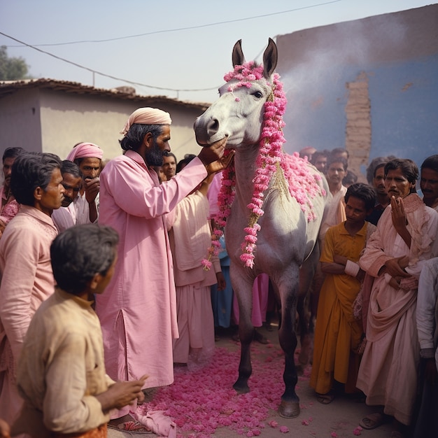 Free photo holy week celebration