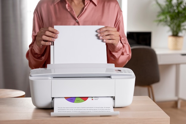 Home printer based on toner