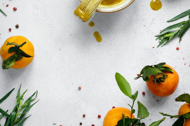 Homemade honey mustard sauce in a bowl food photography