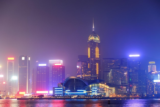 Hong Kong night view