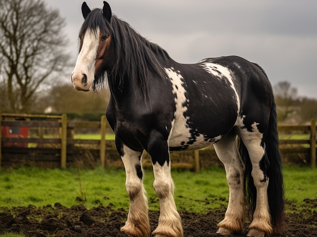 Free Photo horse in nature generate image