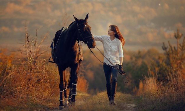 Horse riding