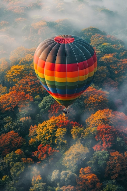 Free photo hot air balloon adventure