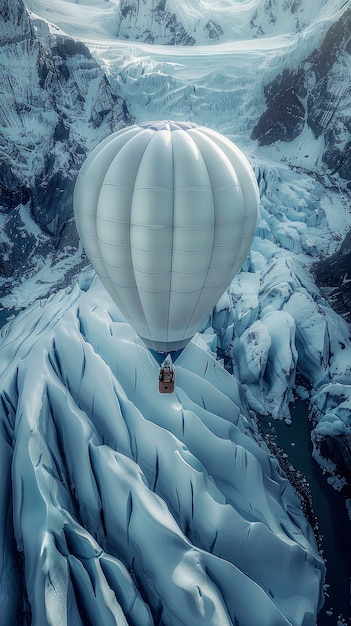 Free Photo hot air balloon adventure