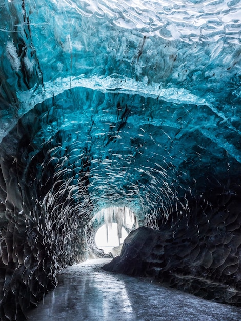 Free photo ice cave