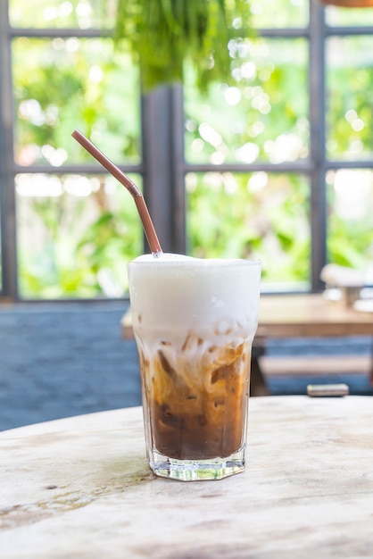 Free Photo ice coffee