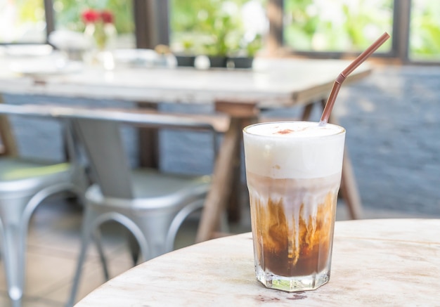 Free photo ice coffee