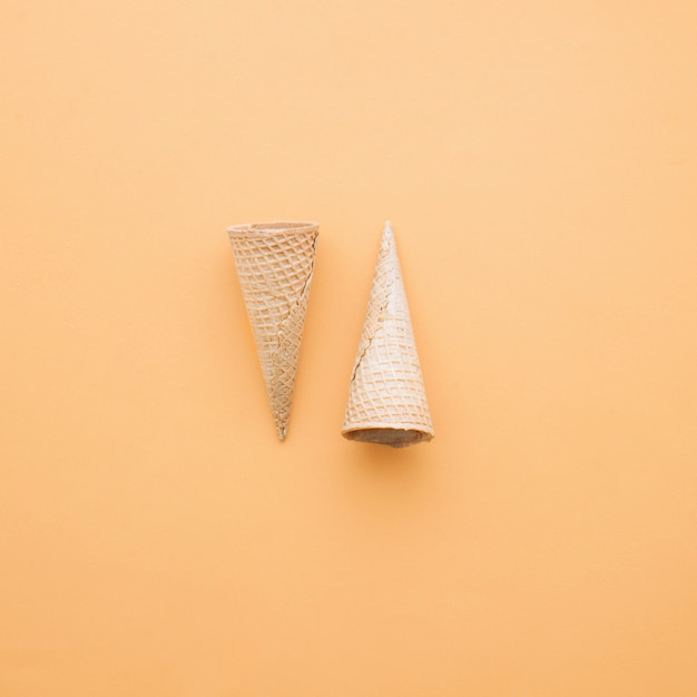 Free Photo ice cream cone background