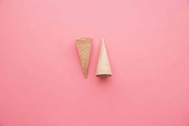 Ice cream cone background