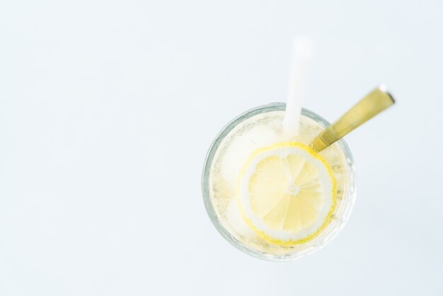 Iced lemon juice