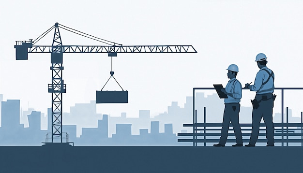 Free Photo illustration of construction site