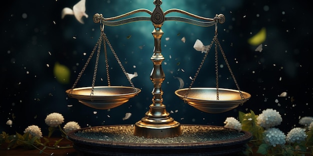 Free photo illustration of old scales