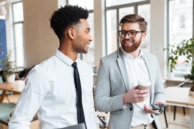 Image of happy businessmen