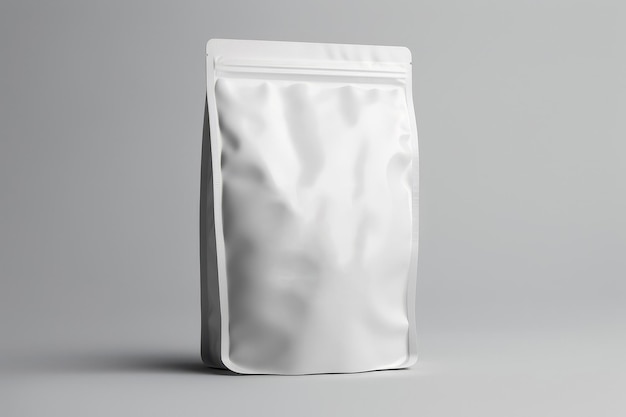 Free photo image of white airtight bag on white background