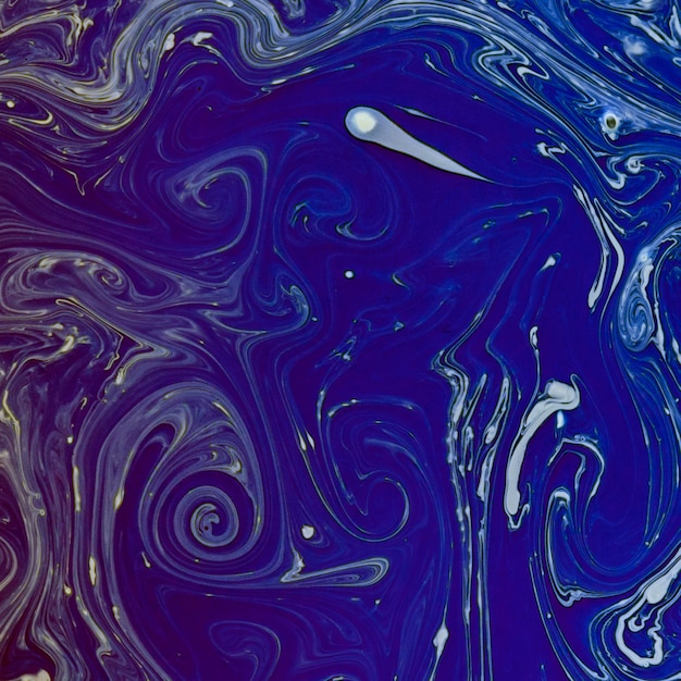 Indigo recreated watercolor flow texture