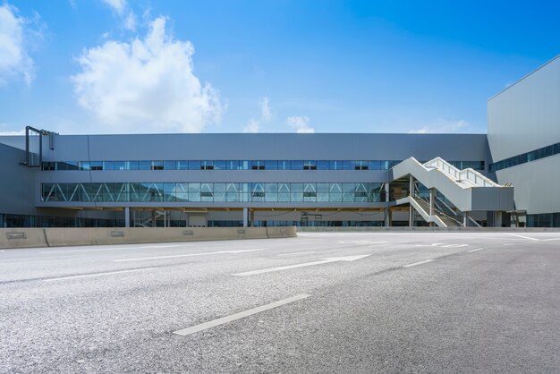 Industrial Park, factory building, warehouse