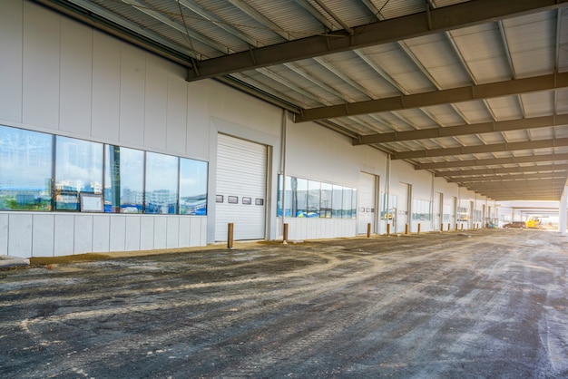 Free photo industrial park, factory building, warehouse