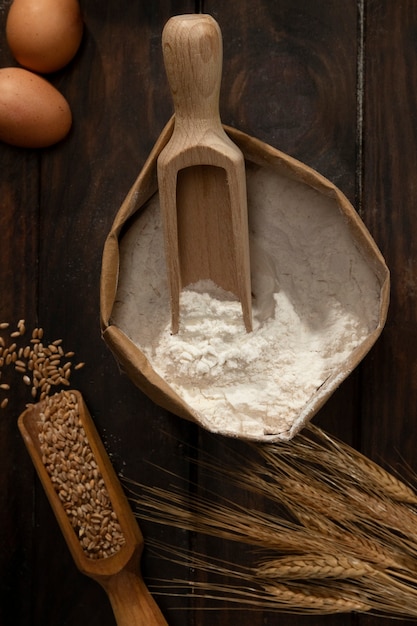 Ingredient bag full of flour