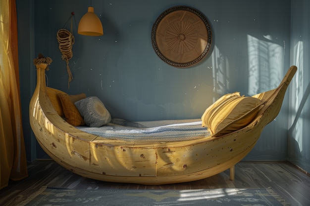 Free photo interior decor and furniture inspired by fruits and vegetables