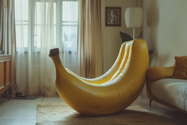 Free Photo interior decor and furniture inspired by fruits and vegetables