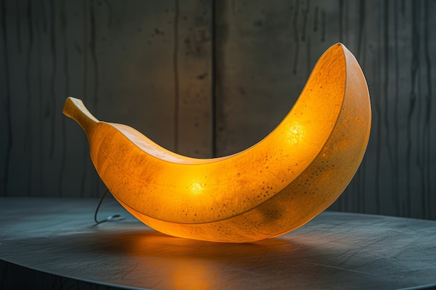 Interior decor lamp inspired by fruit