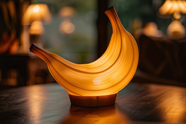 Interior decor lamp inspired by fruit