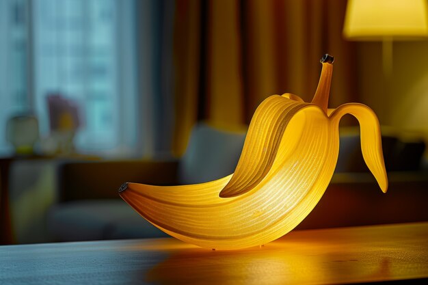 Interior decor lamp inspired by fruit