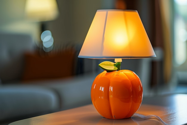 Interior decor lamp inspired by fruit