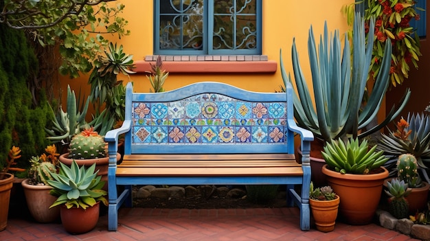 Interior decoration inspired by mexican folklore