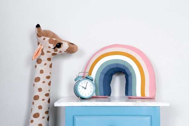 Free Photo interior of kids room decoration with toys