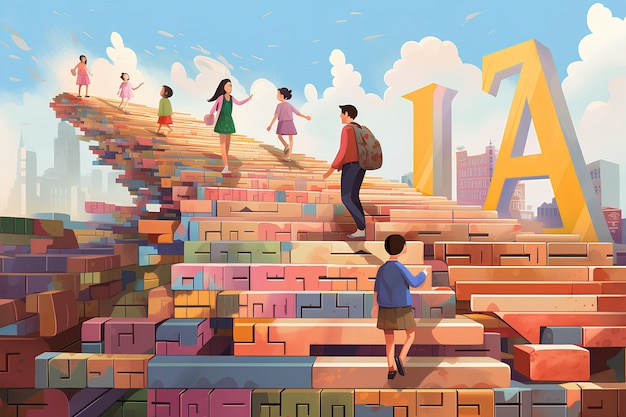 International day of education illustration