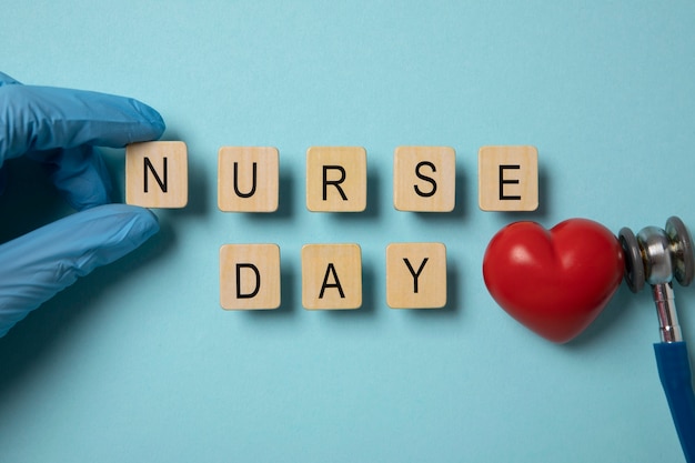 International nurses day concept