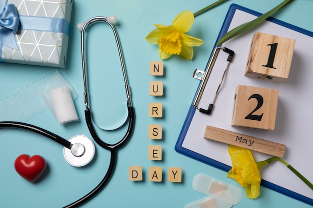 Free photo international nurses day concept