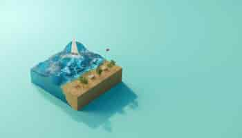 Free photo isometric weather condition with copy space