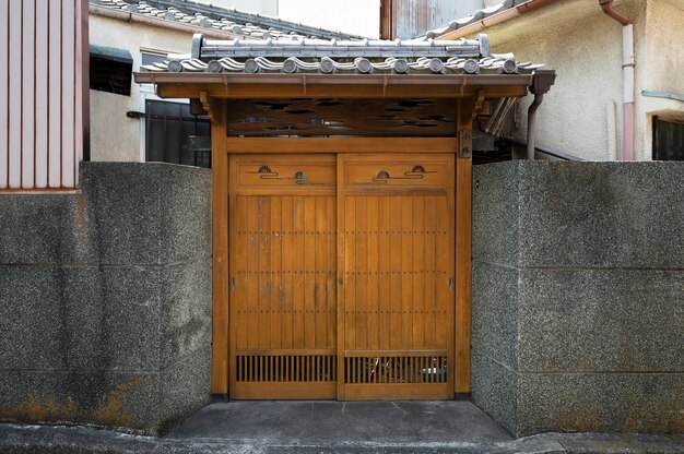 Japanese house entrance