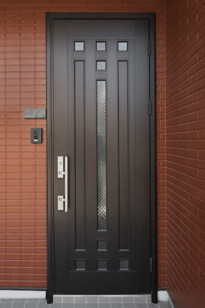 Japanese house entrance