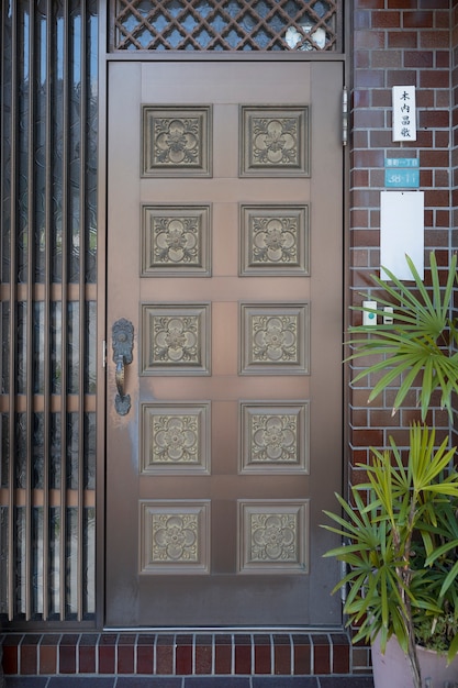 Japanese house entrance