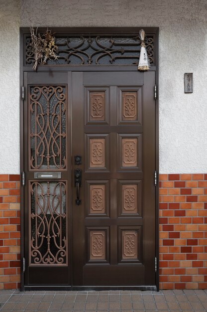 Japanese house entrance